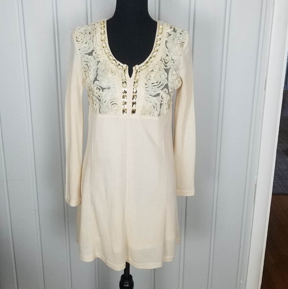 Pretty angel silk blend  dress size small